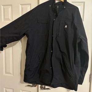Black Carhartt Weatherproof Jacket - Size XL Tall